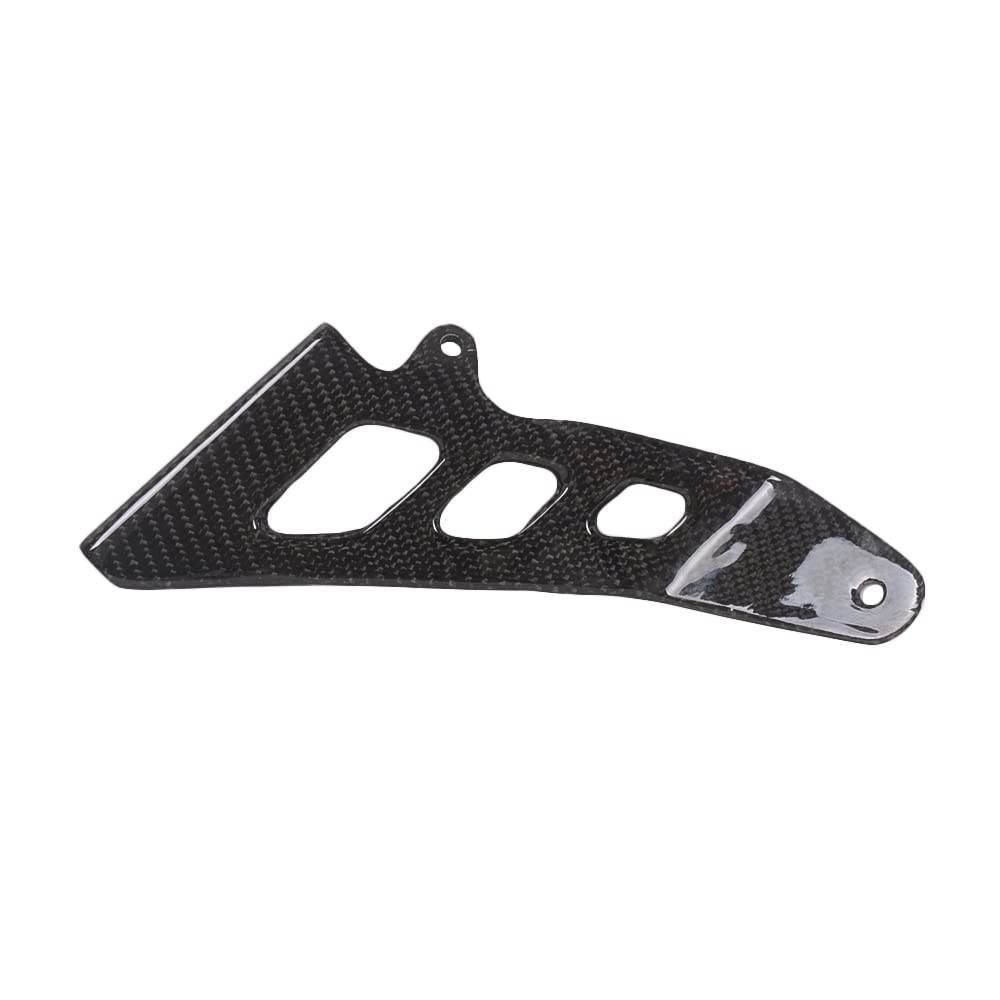 High-Quality Carbon Fiber Motorcycle Exhaust Bracket Hanger - Compatible with Kawasaki Ninja 400 (2018-2023 Models) - Durable Aftermarket Upgrade for Enhanced Performance & Style - Perfect for Street Riding & Track Days