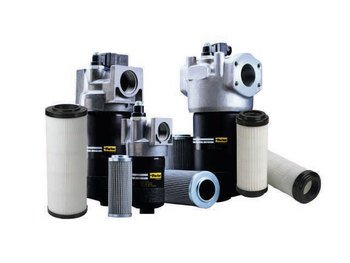 Parker 936707Q 40CN Series Hydraulic & Lube Oil Filter Element with Nitrile Seals - Compatible with Heavy Machinery, Industrial Equipment & Hydraulic Systems