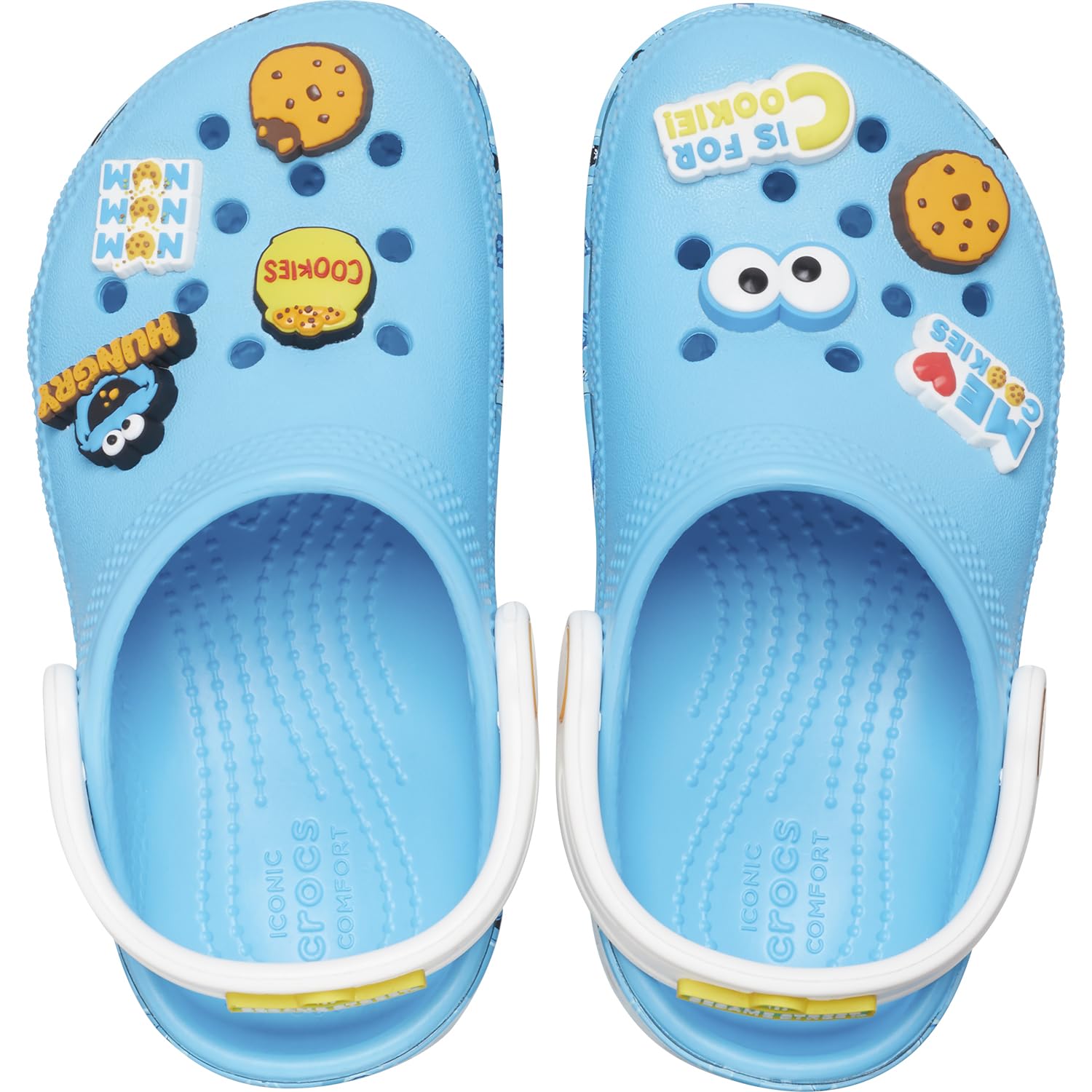 Crocs Unisex-Child Sesame Workshop Classic Clog | Comfortable Kids Water Shoes for Beach, Pool & Outdoor Play | Lightweight & Easy-Clean Children's Sandals