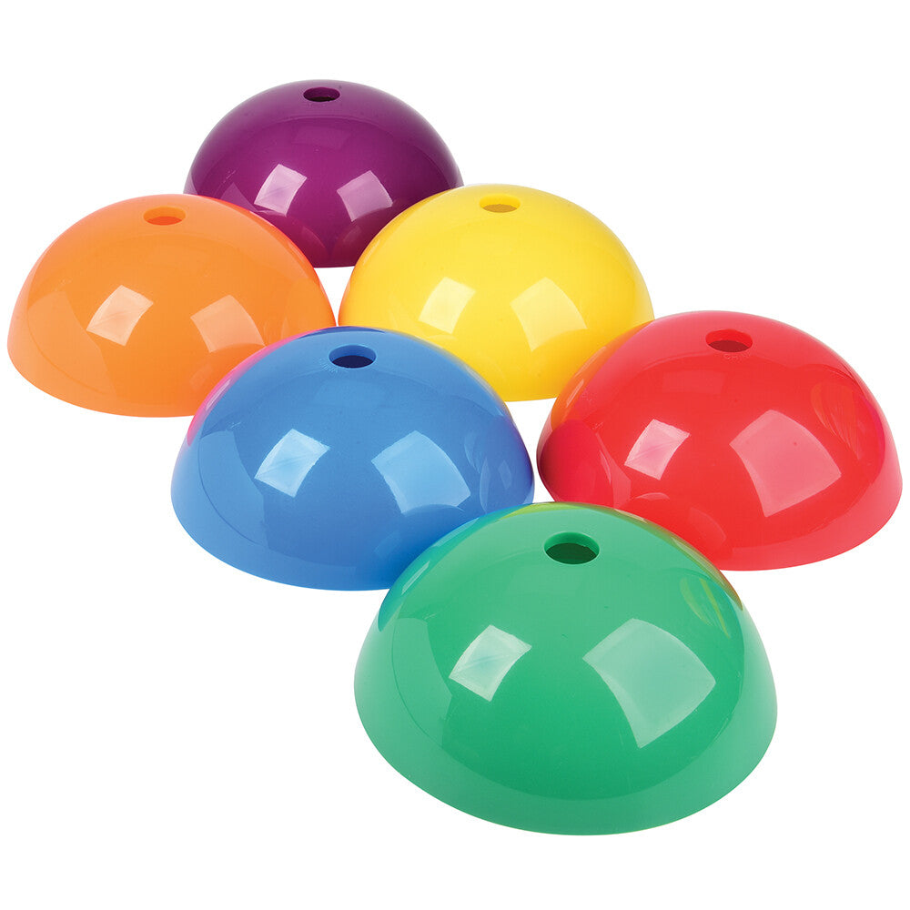 36-Piece Stepping Domes Set - Non-Slip Balance Steppers for Kids Indoor/Outdoor Play, Classroom Activities, and Sensory Development - Perfect for Gross Motor Skills & Coordination Training
