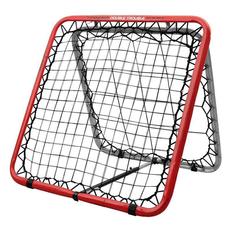 Crazy Catch Wild Double Trouble Rebounder - 2-Sided Ball Bouncing Game for Kids & Adults - Perfect for Backyard, Park, and Outdoor Play