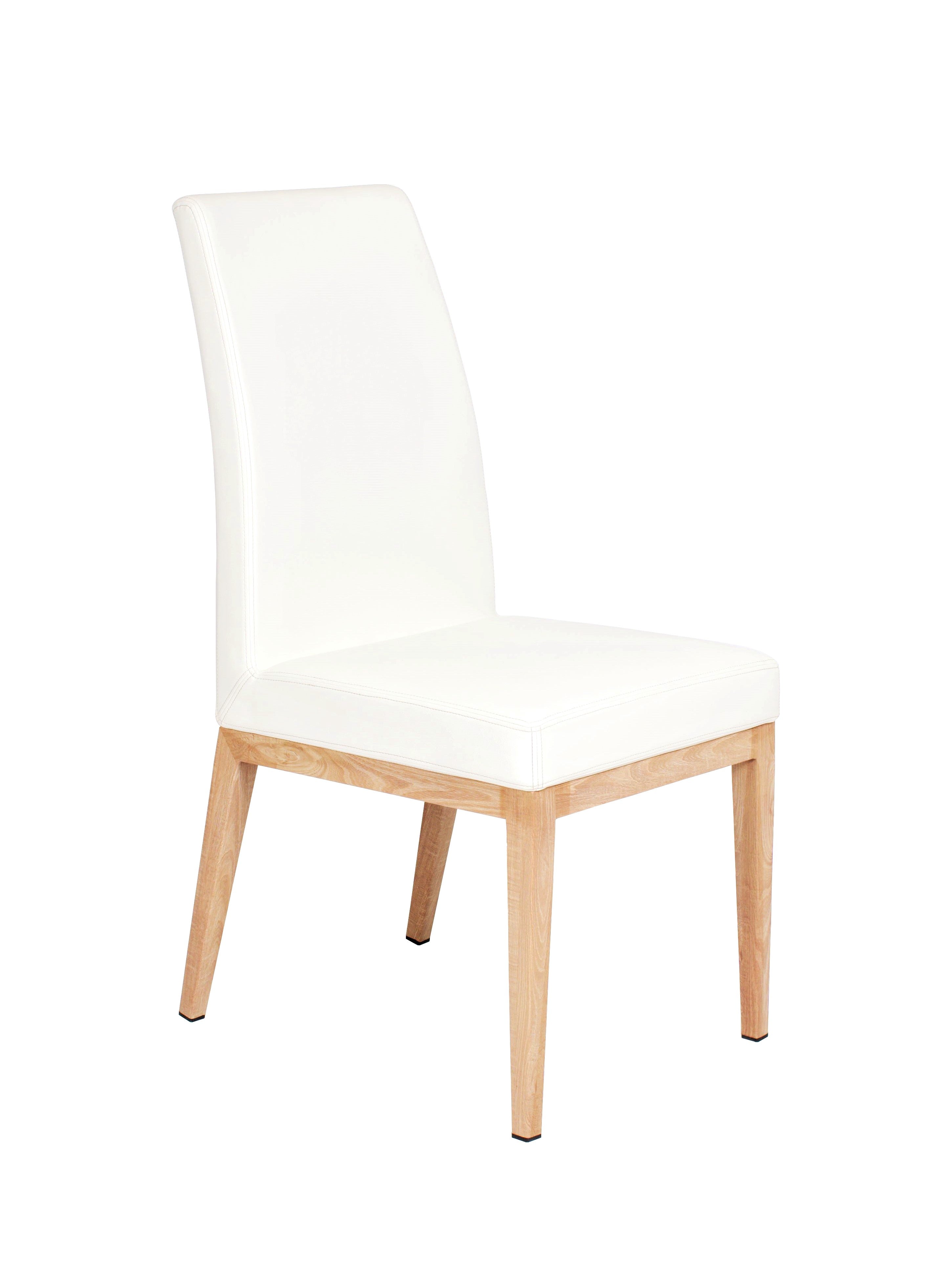 Erika Chair in White - Modern Accent Seating for Living Room, Bedroom & Office - Comfortable & Stylish Home Decor