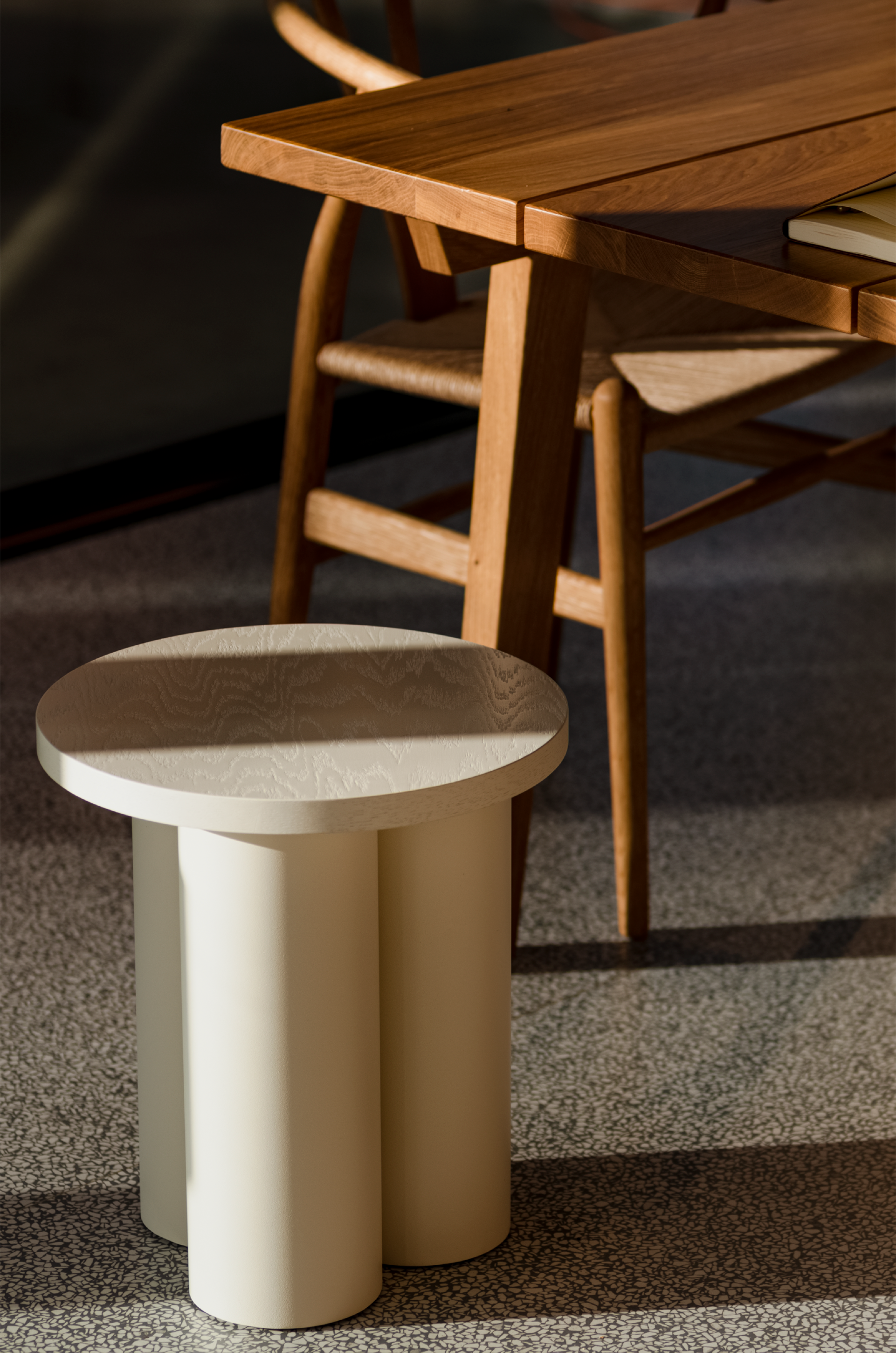 Oly Stool 2 - Modern Adjustable Bar Stool for Kitchen, Dining & Home Decor | Comfortable Counter Height Stool with Footrest | Perfect for Breakfast Bars, Islands & Small Spaces