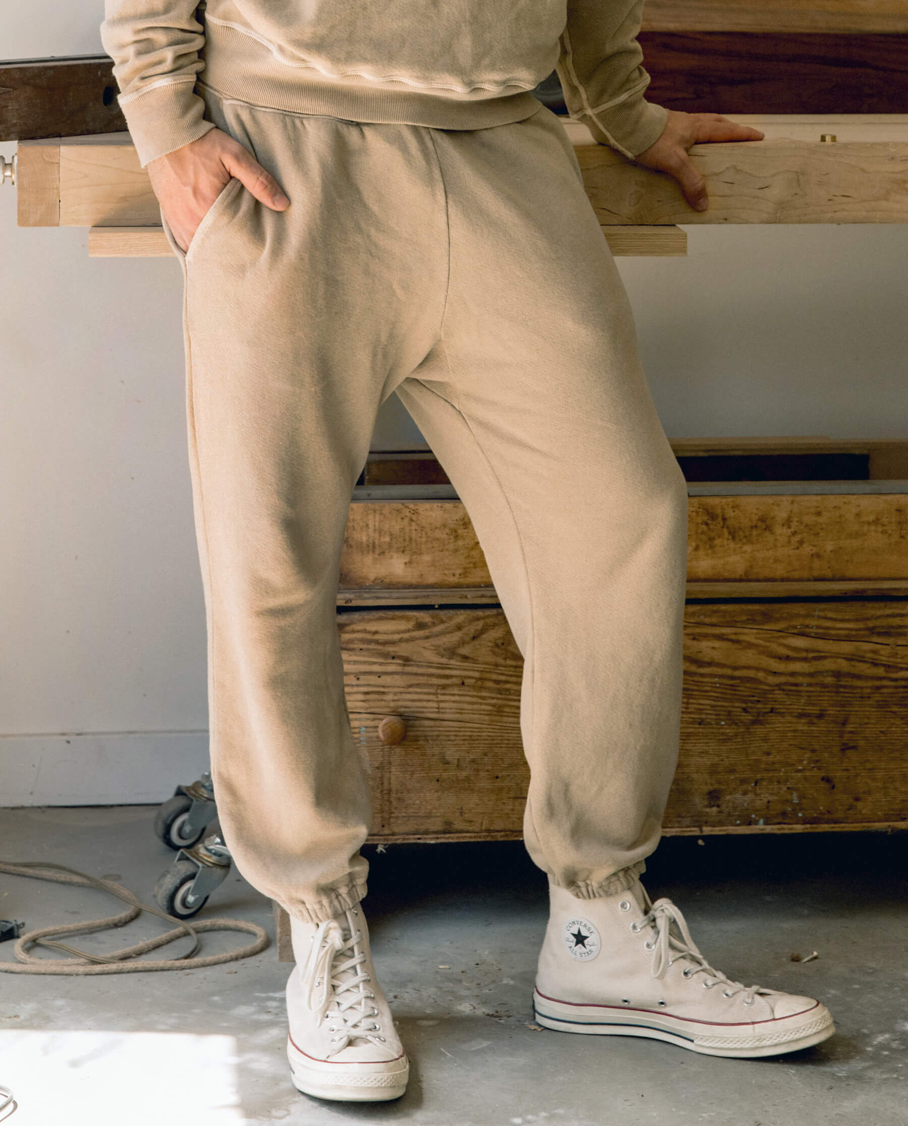 Men's Comfortable Stadium Sweatpants - Soft Fleece Joggers for Casual Wear & Lounge - Perfect for Gym, Running, and Home Relaxation