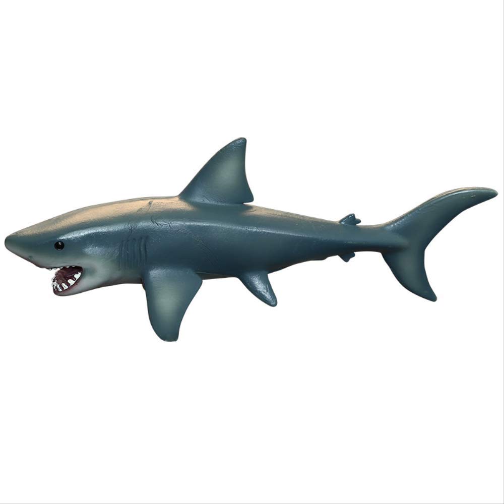 Realistic Marine Life Animal Toys - Great White Shark Model for Kids & Collectors | Perfect for Ocean-Themed Parties, Educational Play & Home Decor