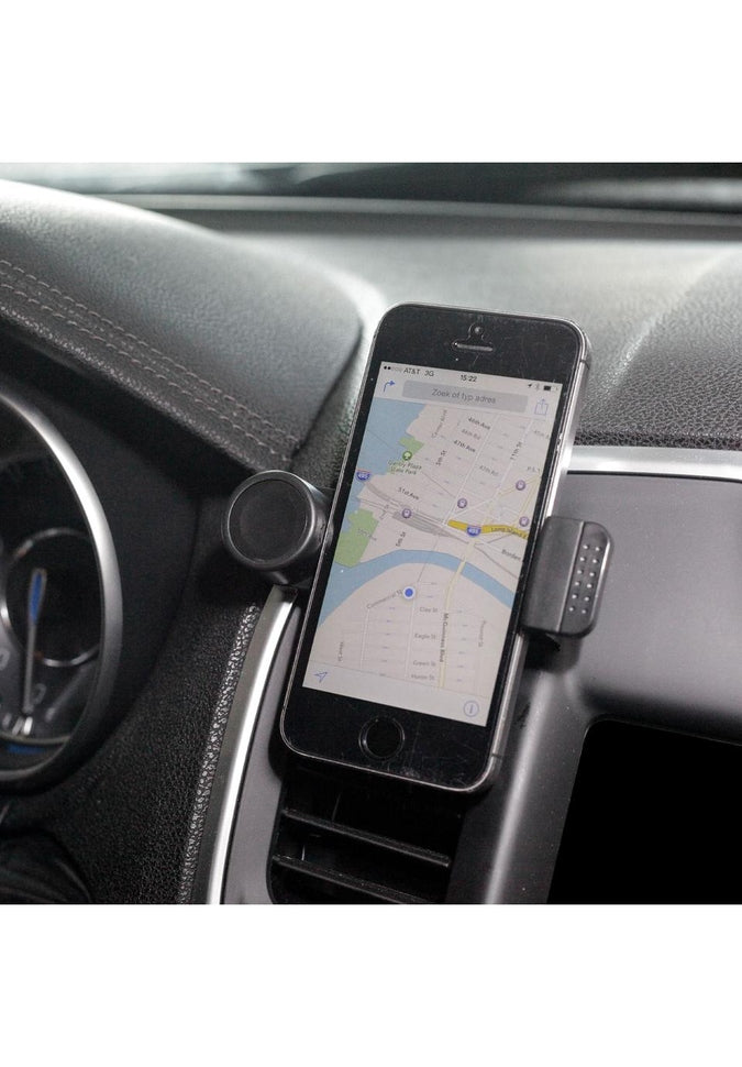 Kikkerland Universal Air Vent Phone Holder for Car - Hands-Free Mount for iPhone, Samsung, Smartphones - Perfect for GPS Navigation & Safe Driving
