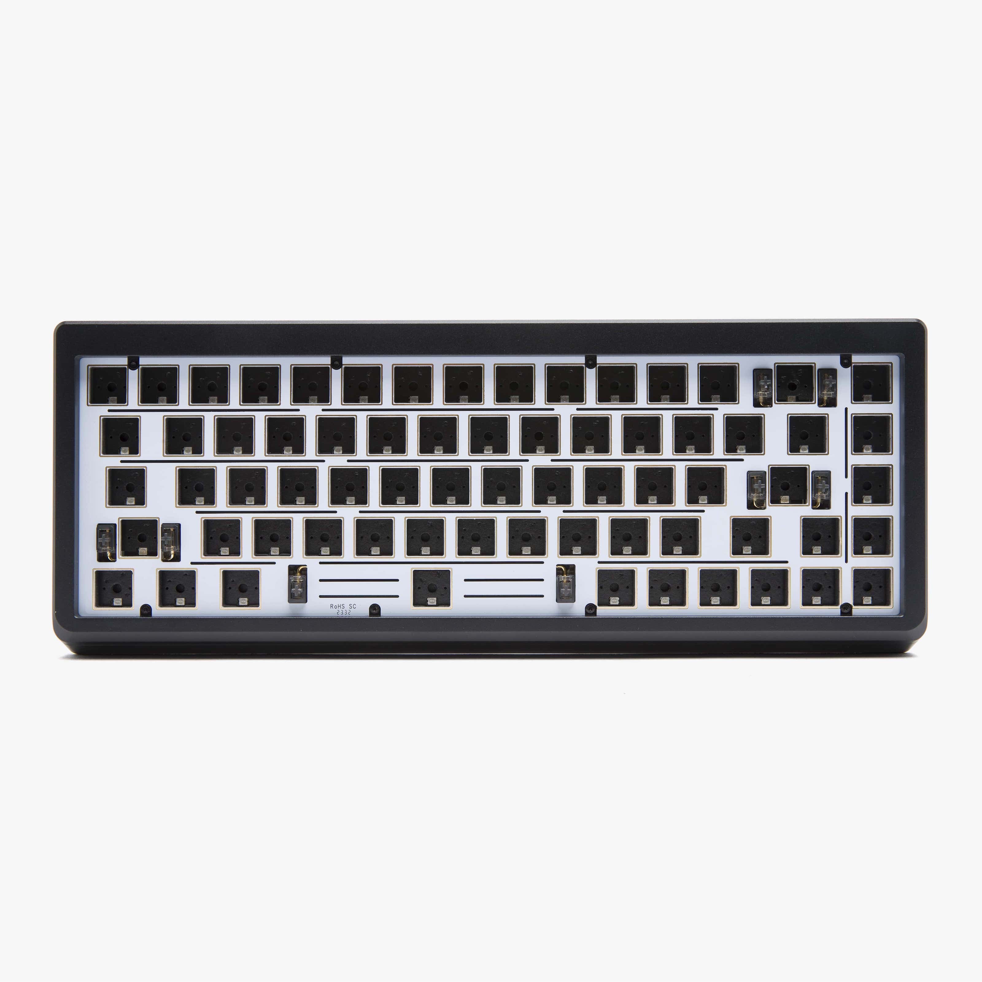 Higround Summit 2.0 65% Barebone Mechanical Keyboard Kit - Black | Compact Gaming & Typing Keyboard for PC & Mac | Perfect for Esports, Office Work & Home Use