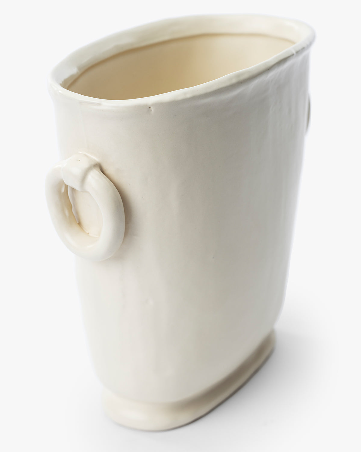 Powell Ceramic Vase - Handmade Decorative Flower Vase for Home Decor, Wedding Centerpiece & Gift Idea - Elegant Tabletop Decor for Living Room, Dining Table & Office