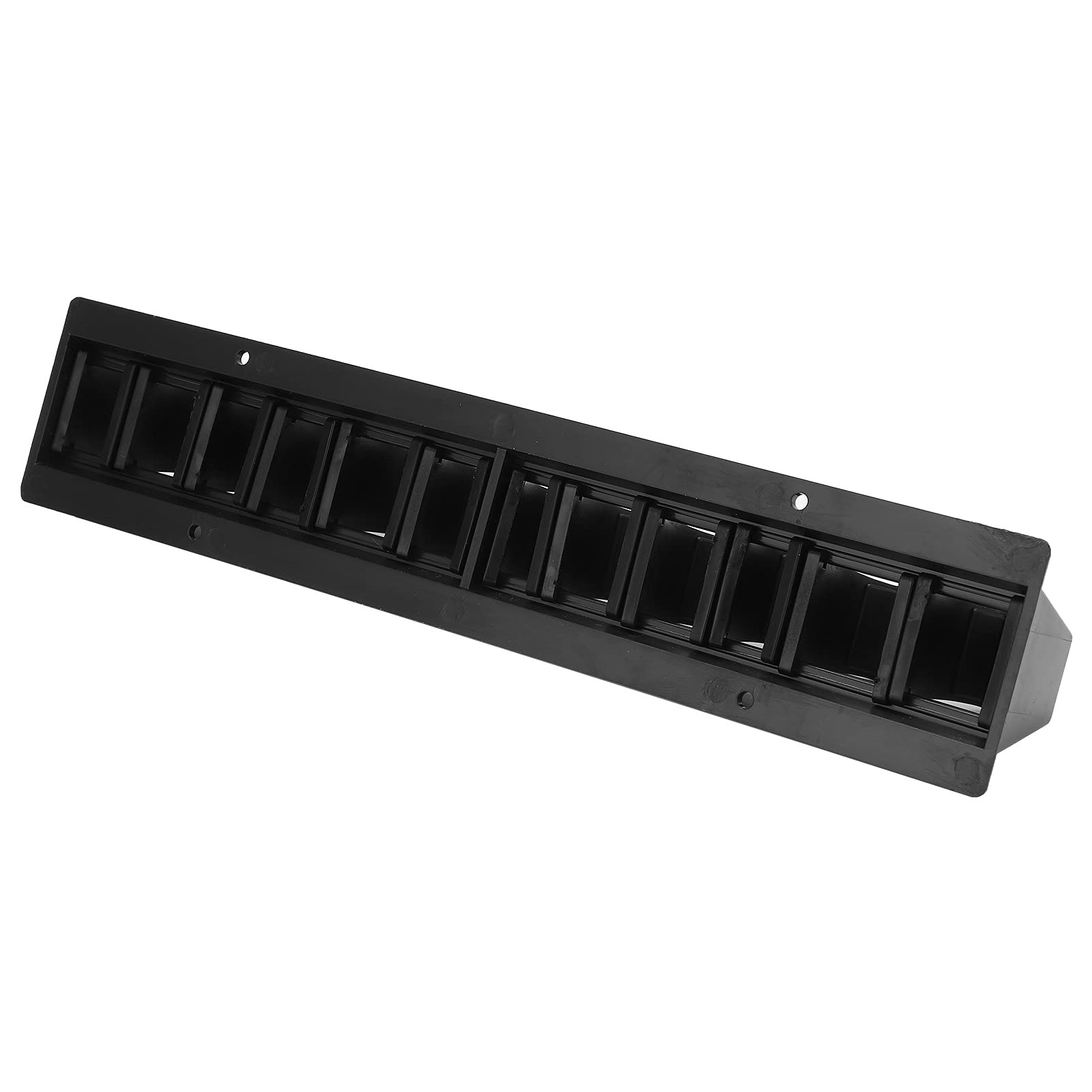 Plastic Horizontal Wall Mounted Whip Rack Holder - Horse Whip Organizer & Storage Hanger for Equestrian Gear | Perfect for Barns, Stables & Riding Arenas