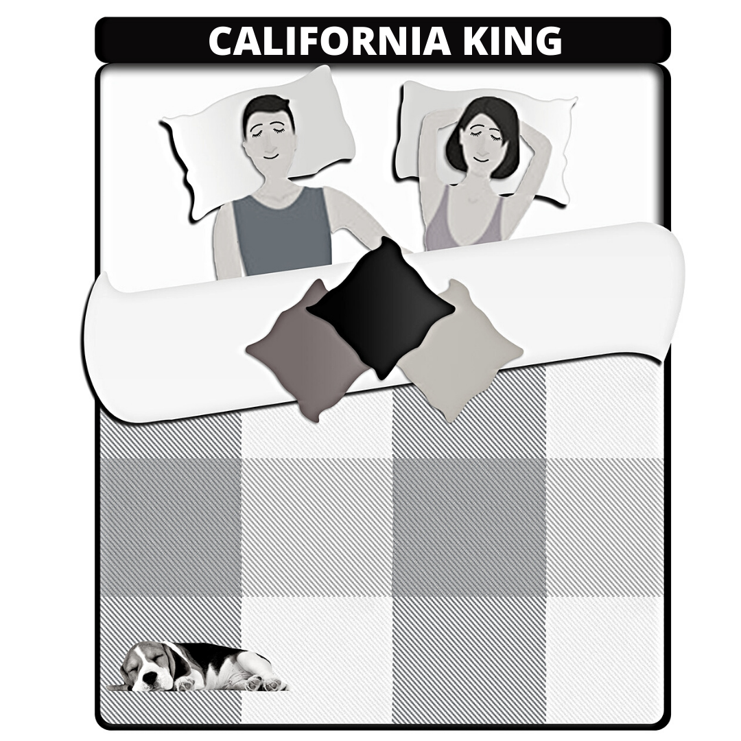 Premium Bed Base for California King Size Mattress - Sturdy & Durable (Made in New Zealand) - Perfect for Master Bedrooms & Guest Rooms