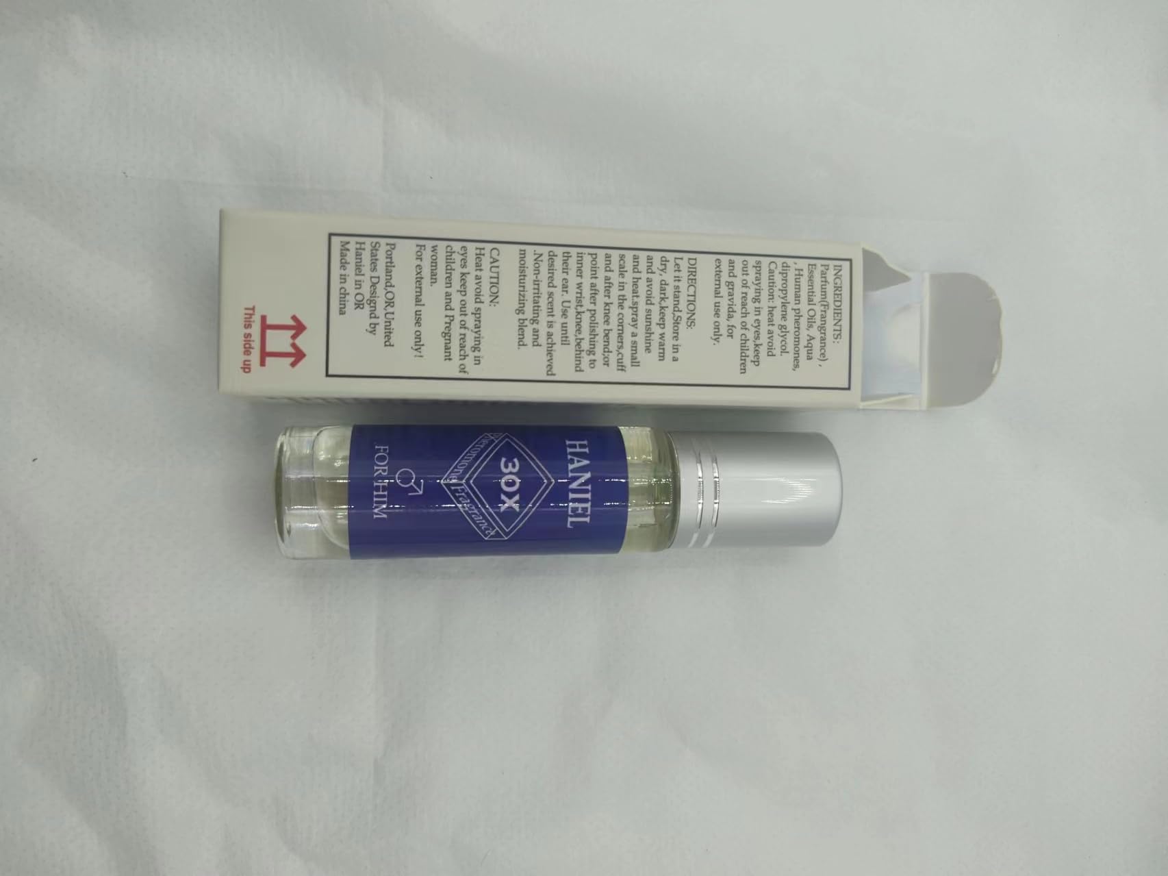 Haniel Men's Cologne - Premium Roll-On Fragrance for Men | Long-Lasting Perfume Oil | Perfect for Daily Wear, Date Nights & Special Occasions