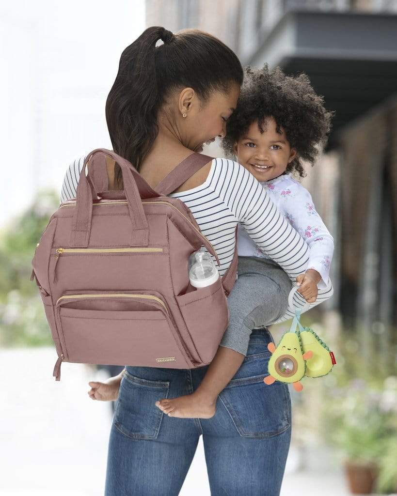 Skip Hop Mainframe Wide Open Changing Backpack - Stylish & Functional Diaper Bag for Parents - Perfect for Travel, Daycare & On-the-Go Baby Essentials