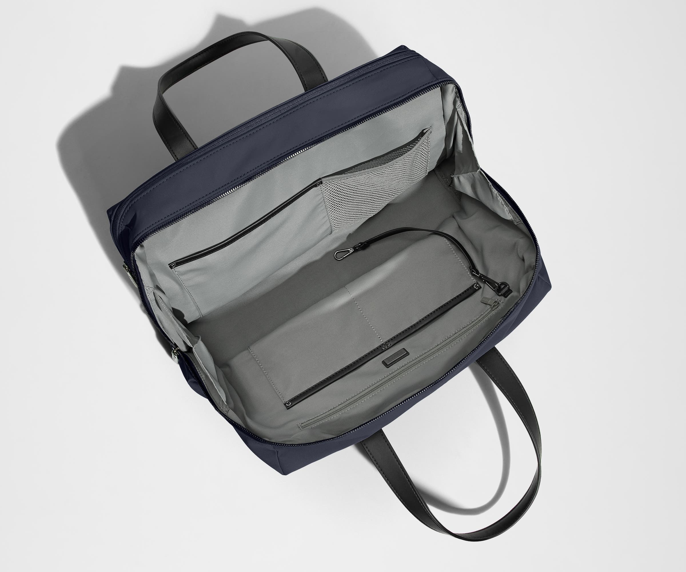 Premium Navy Blue Tote Bag for Women - Stylish & Spacious Everyday Carryall for Work, Travel & Shopping - Water-Resistant & Durable Handbag