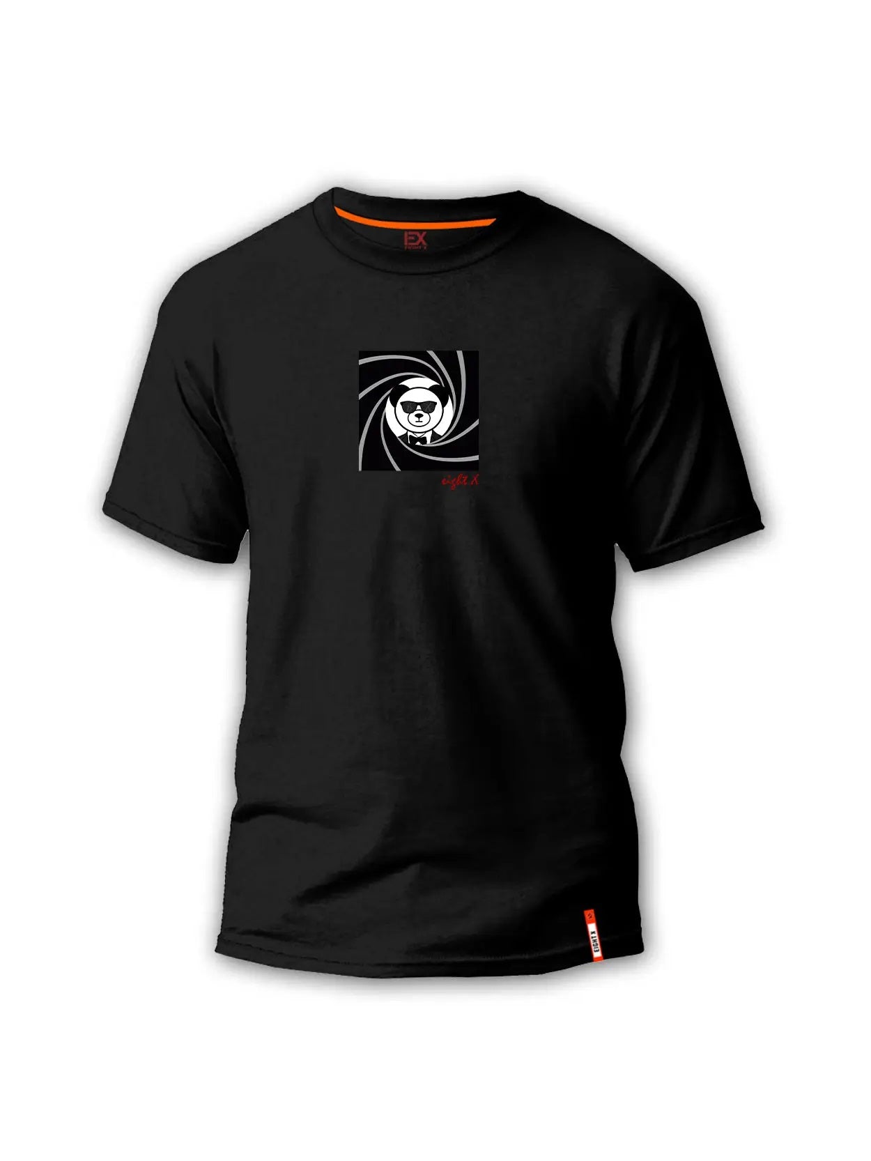Eight X The Spy Graphic T-Shirt - Black | Cool Spy-Themed Cotton Tee for Men & Women | Perfect for Casual Wear, Street Style & Spy Lovers