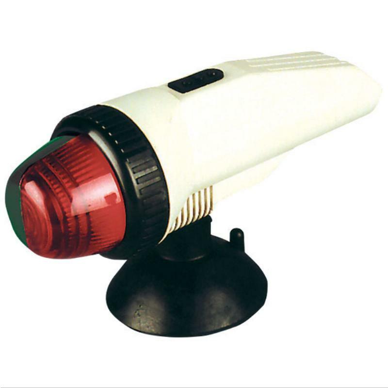BLA Navigation Light - Portable Bi-Colored LED Marine Light with Suction Cup Mount for Boats, Kayaks & Watercraft | Day & Night Safety Signaling