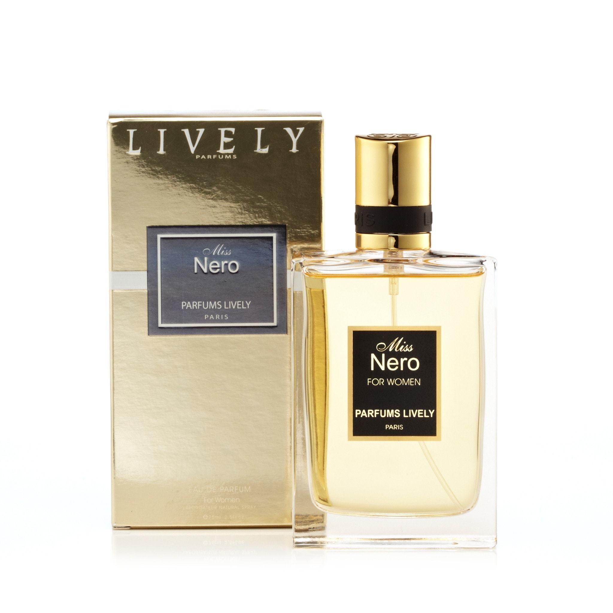 Lively Miss Nero Perfume for Women - Floral Fruity Fragrance Eau de Parfum | Perfect for Date Night, Office & Special Occasions
