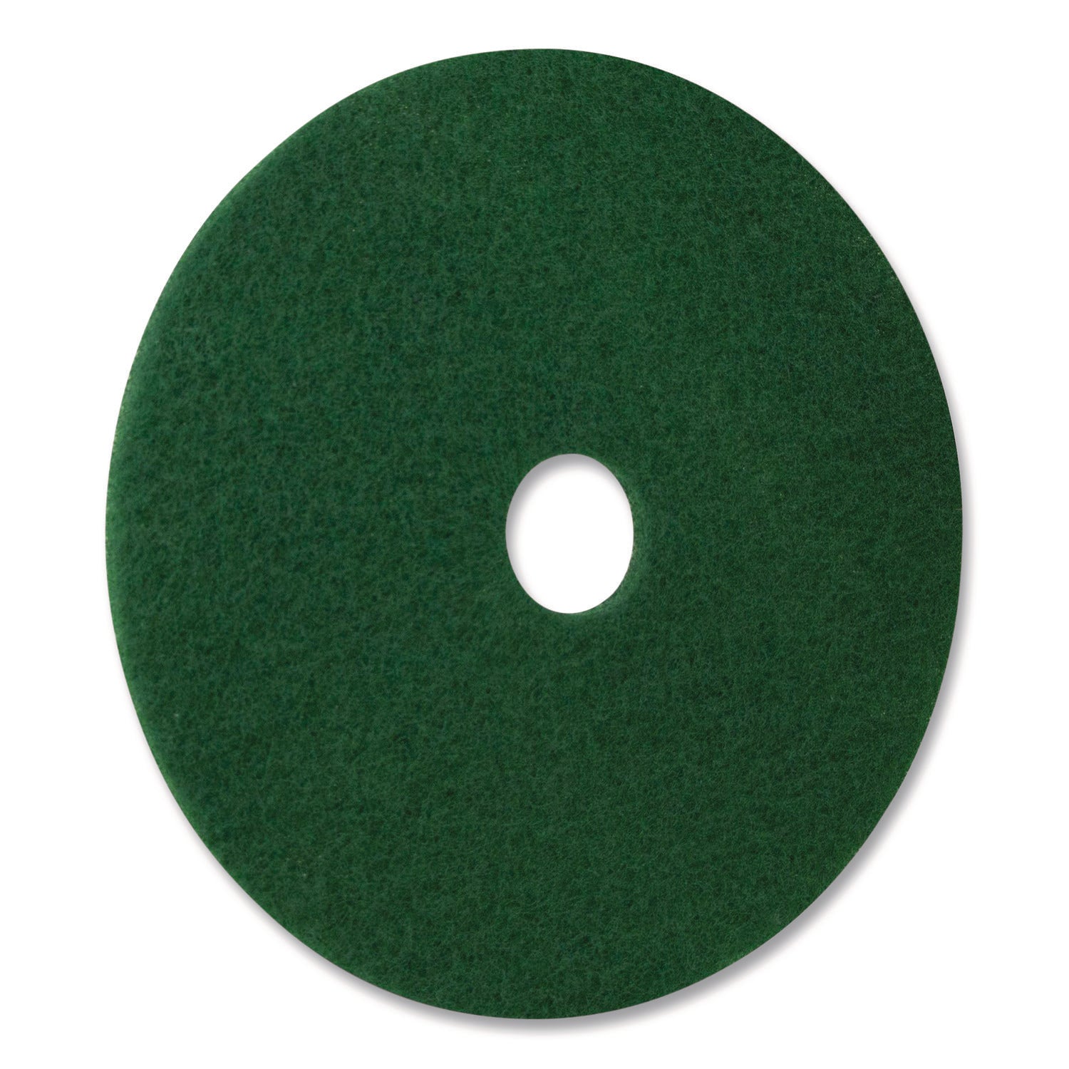 Americo® Heavy Duty Scrubbing Pads - 12 Inch Diameter, Green, 5 Pack - Professional Grade Cleaning Pads for Kitchen, Bathroom, Grill & Outdoor Use