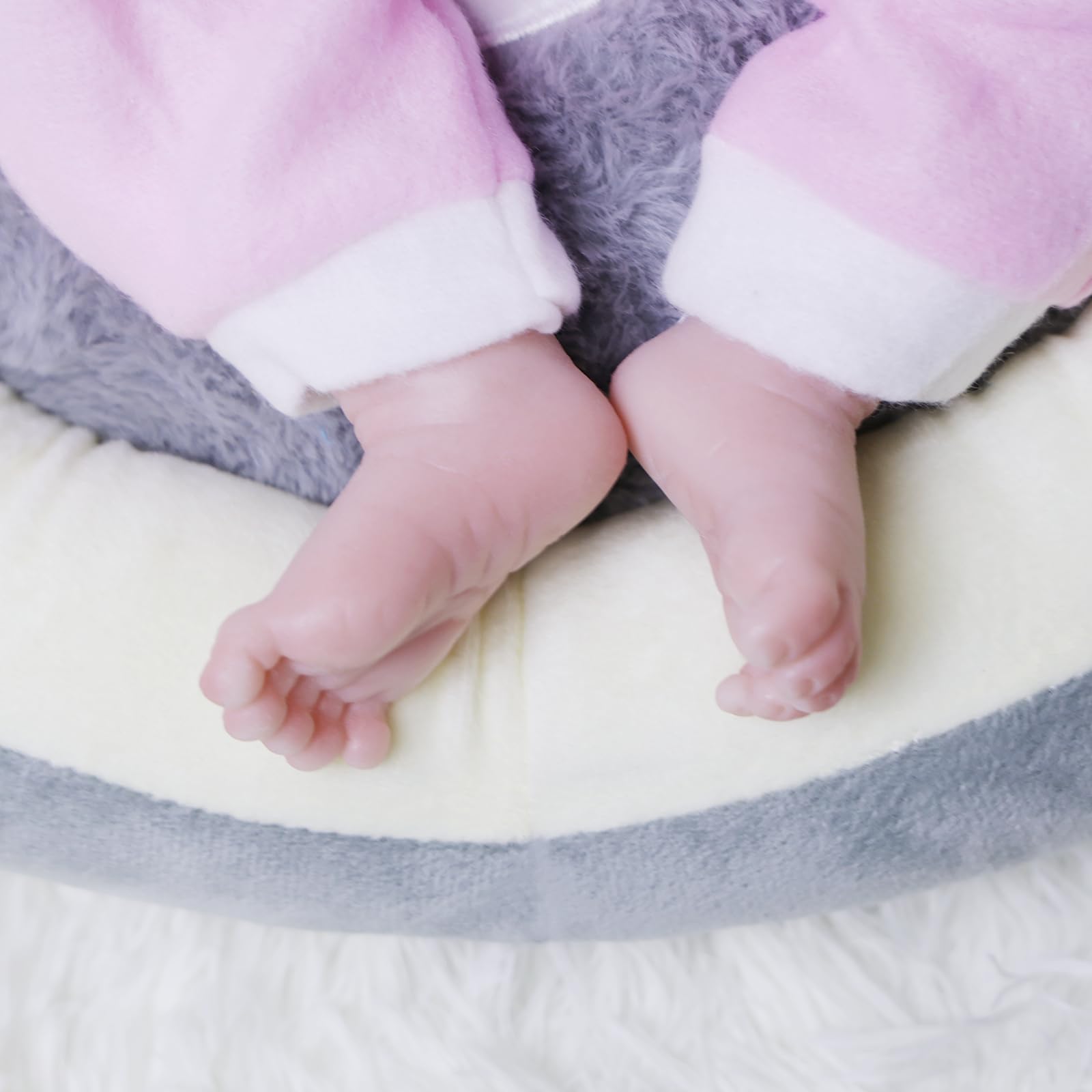 18 Inch Realistic Reborn Baby Doll - Platinum Silicone Full Body, Open Eyes, Perfect Christmas & Birthday Gift for Girls Age 3+ | Lifelike Playtime Companion, Nursery Decoration, Photography Prop