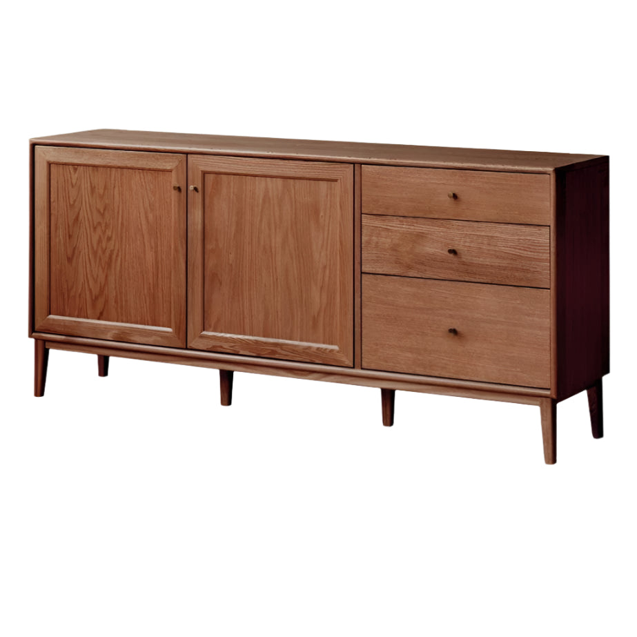 70.8x15.7x31.8 inch / 180x40x81 cm / walnut color / sideboard