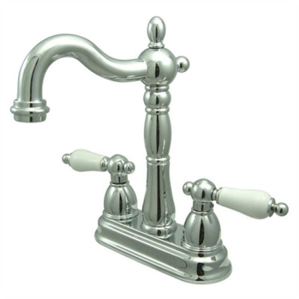 Stainless Steel Hook Spout Bar Faucet - No Pop-Up Rod - Perfect for Kitchen Sinks, Wet Bars, and Commercial Use
