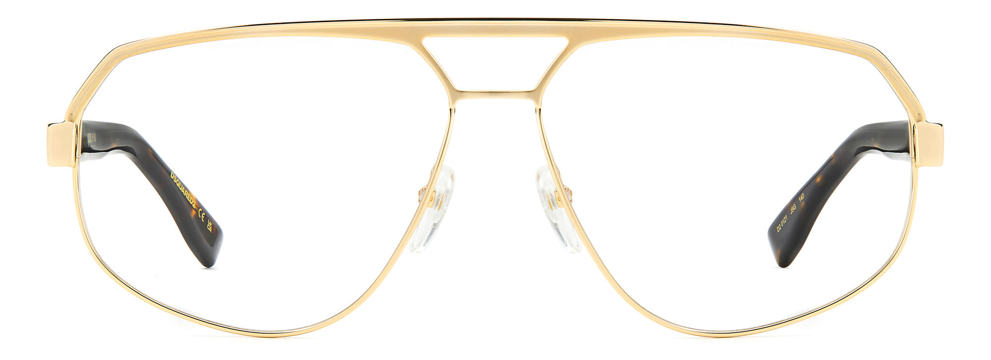 DSQUARED2 D2 0121 Sunglasses - Polarized Aviator Style for Men & Women - Perfect for Driving, Beach & Outdoor Activities