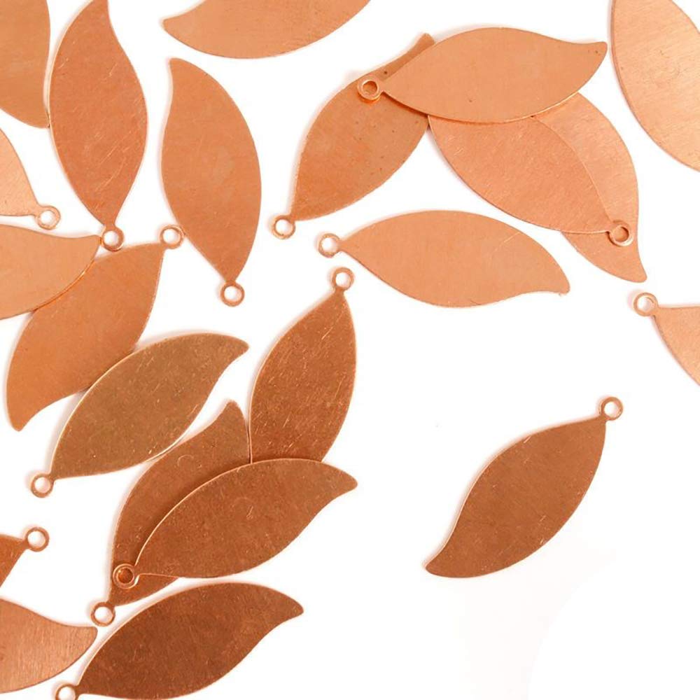 ImpressArt Premium Copper Metal Stamping Blanks - 24 Pack 1 1/16