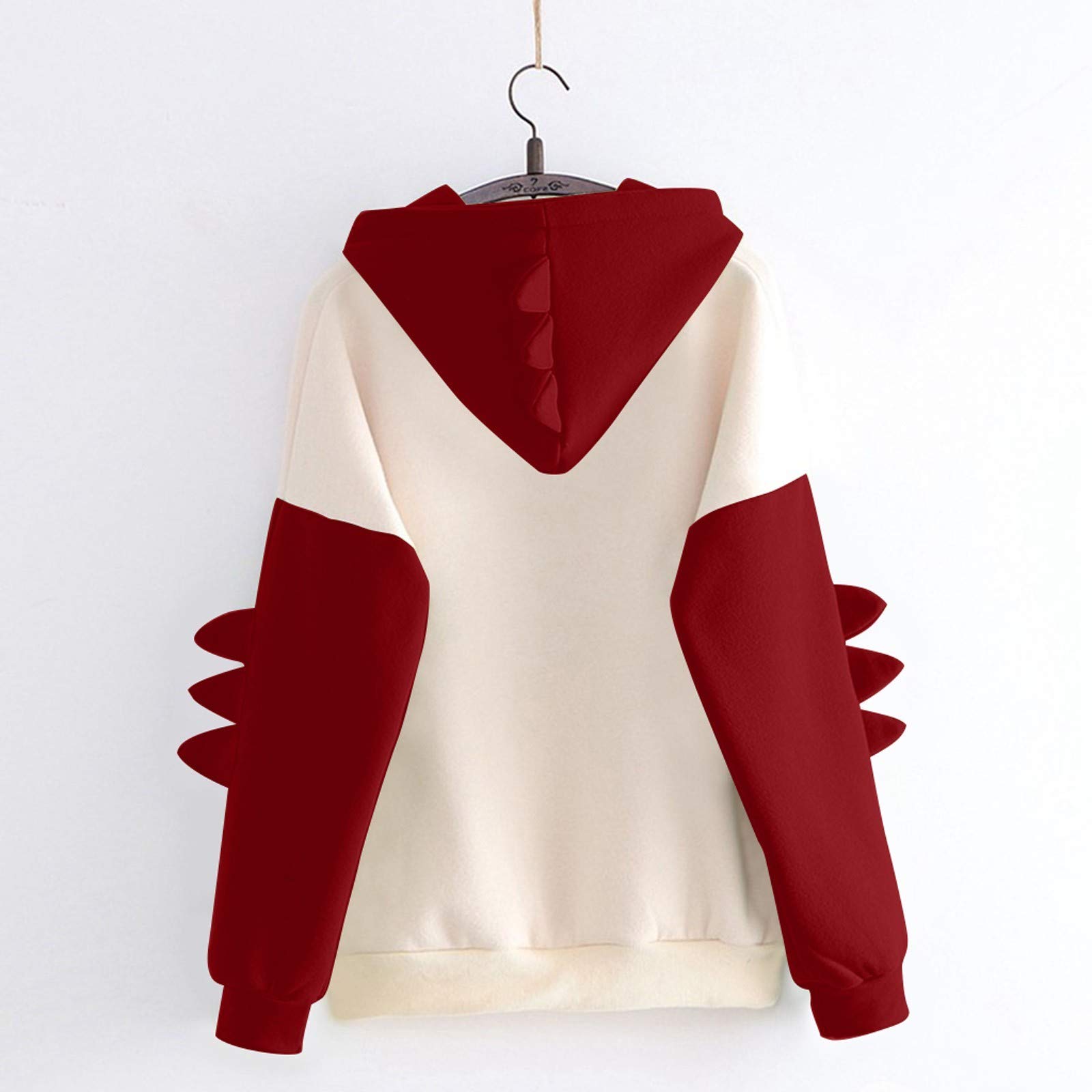 TARIENDY Women's Dinosaur Hoodie - Stylish Long Sleeve Pullover for Teen Girls & Juniors, Cute Graphic Sweatshirt for Casual Wear & Outdoor Adventures