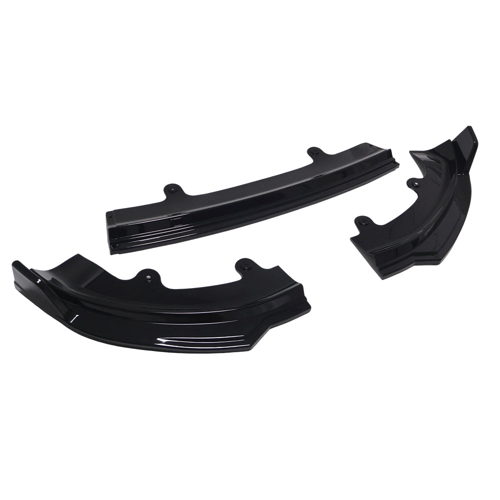 Aero Front Lip Spoiler for Tesla Model Y Juniper (2025+) - No Drip Design & OEM Push Clips | Enhance Style & Aerodynamics for Your EV