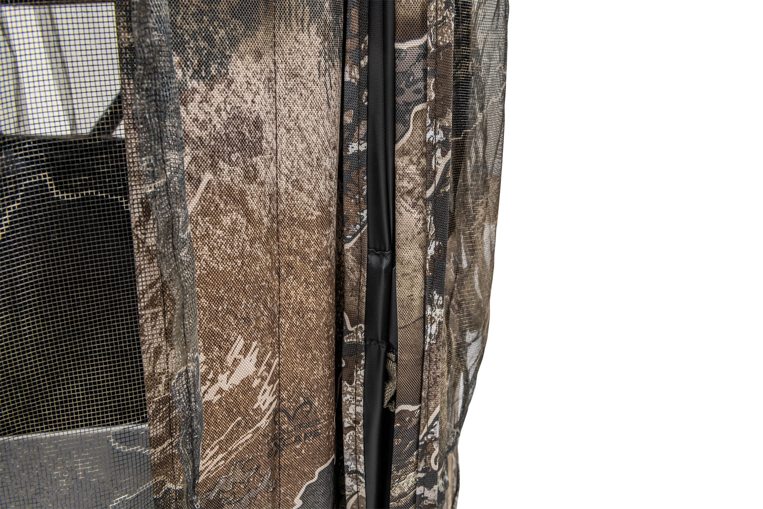 Browning Eclipse Tent Hunting Blind - 360° Silent Windows, Durable Fiberglass Poles, Gear Pockets & Brush Loops | Perfect for Deer Hunting, Turkey Hunting & Wildlife Observation
