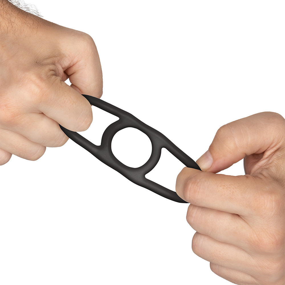 Premium Alpha Command Liquid Silicone Cock Ring - Ultra Soft Stretchy Penis Ring for Enhanced Pleasure & Performance - Perfect for Couples Play, Solo Use & Intimate Moments