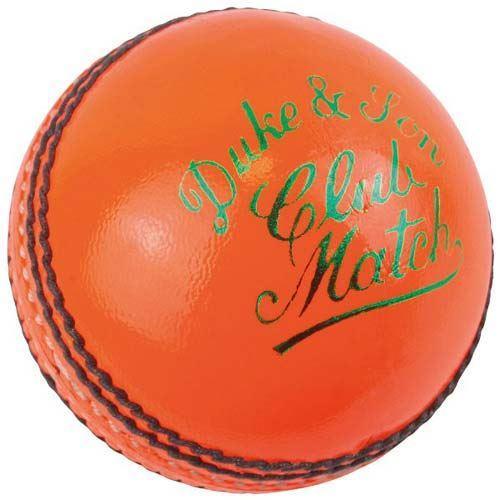 Dukes Club Match Cricket Ball - Official Size & Weight for Professional Matches - Perfect for Club Games, Training, and Competitive Play
