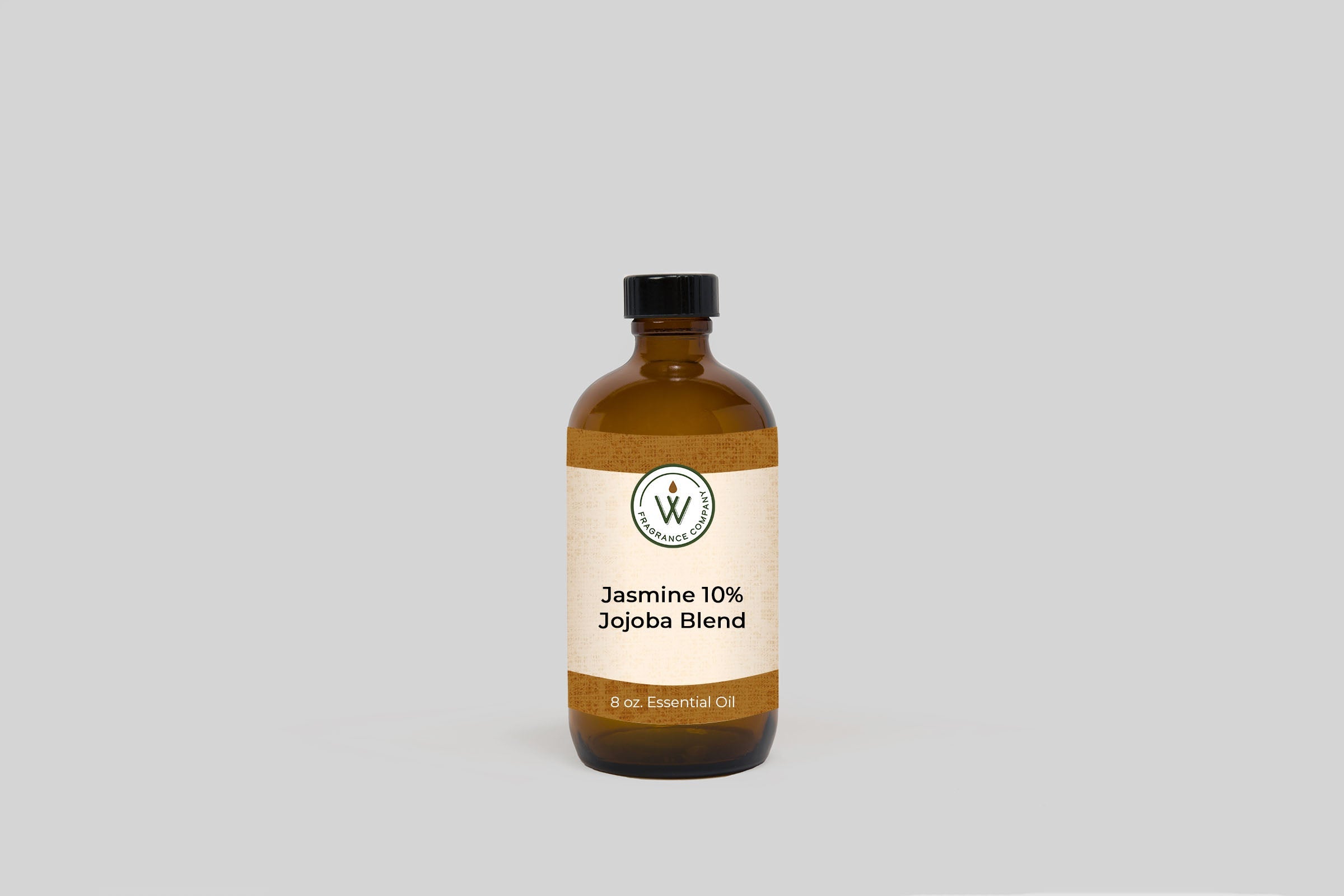 Pure Jasmine Essential Oil 10% Jojoba Blend - Aromatherapy, Massage & Relaxation for Home Spa & Diffuser Use