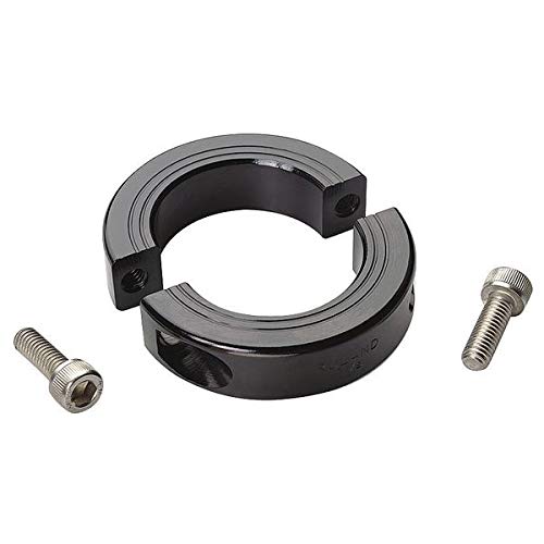 Ruland 20mm Aluminum Shaft Collar Clamp Set - 2-Piece Design, Pack of 5 (MSP-20-AN) | Ideal for Machinery, Robotics & Industrial Equipment Assembly