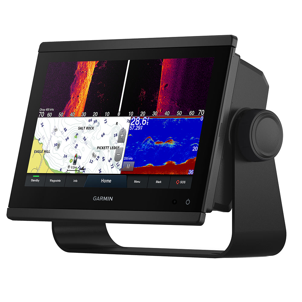 Garmin GPSMAP 943xsv Combo GPS/Fishfinder with Preloaded US, Canada & Bahamas BlueChart g3 & LakeVü g3 - Marine Navigation for Boating, Fishing & Offshore Adventures