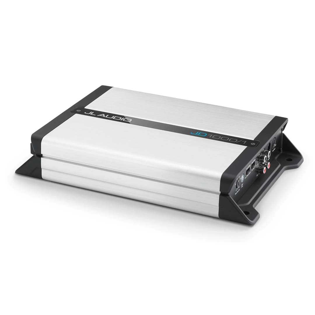 JL Audio JD1000/1 JD Series Class D Monoblock Subwoofer Amplifier - 1000W RMS Power for Car Audio & Home Theater Bass Boost - Perfect for Trucks, SUVs & Custom Sound Systems