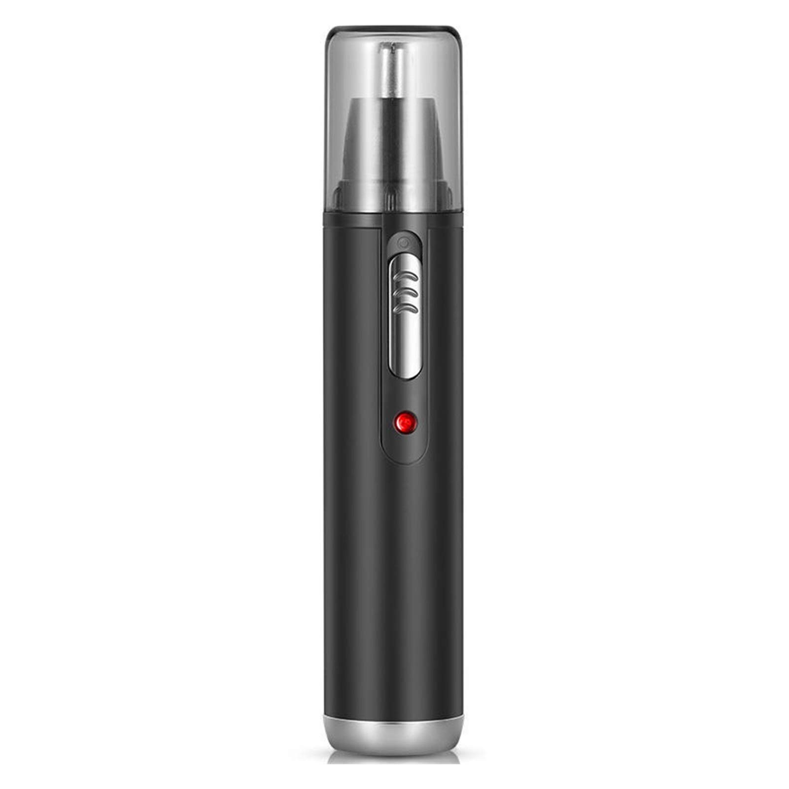 Painless Electric Nose Hair Trimmer for Men & Women - Waterproof Dual Edge Blades for Easy Cleaning - Perfect for Travel, Grooming & Personal Care