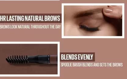 2 in 1 Waterproof Eyebrow Pencil - Smudge Proof & Long Lasting for All-Day Wear - Perfect for Gym, Swimming & Everyday Makeup