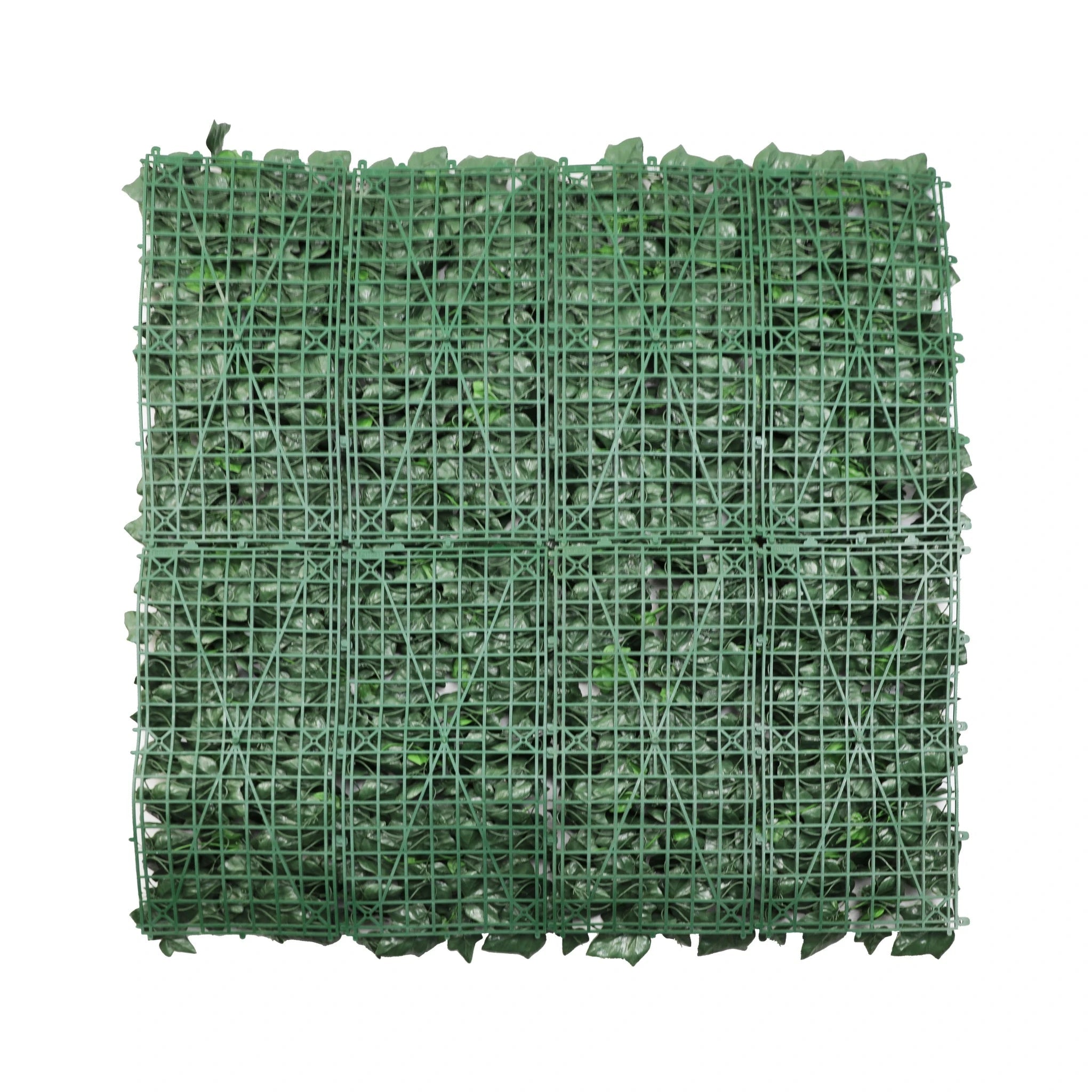 Artificial Ivy Hedge Panel - 1m x 1m UV Resistant Fake Vertical Garden for Indoor & Outdoor Use - Perfect for Privacy Fence, Wall Decor, and Balcony Greenery
