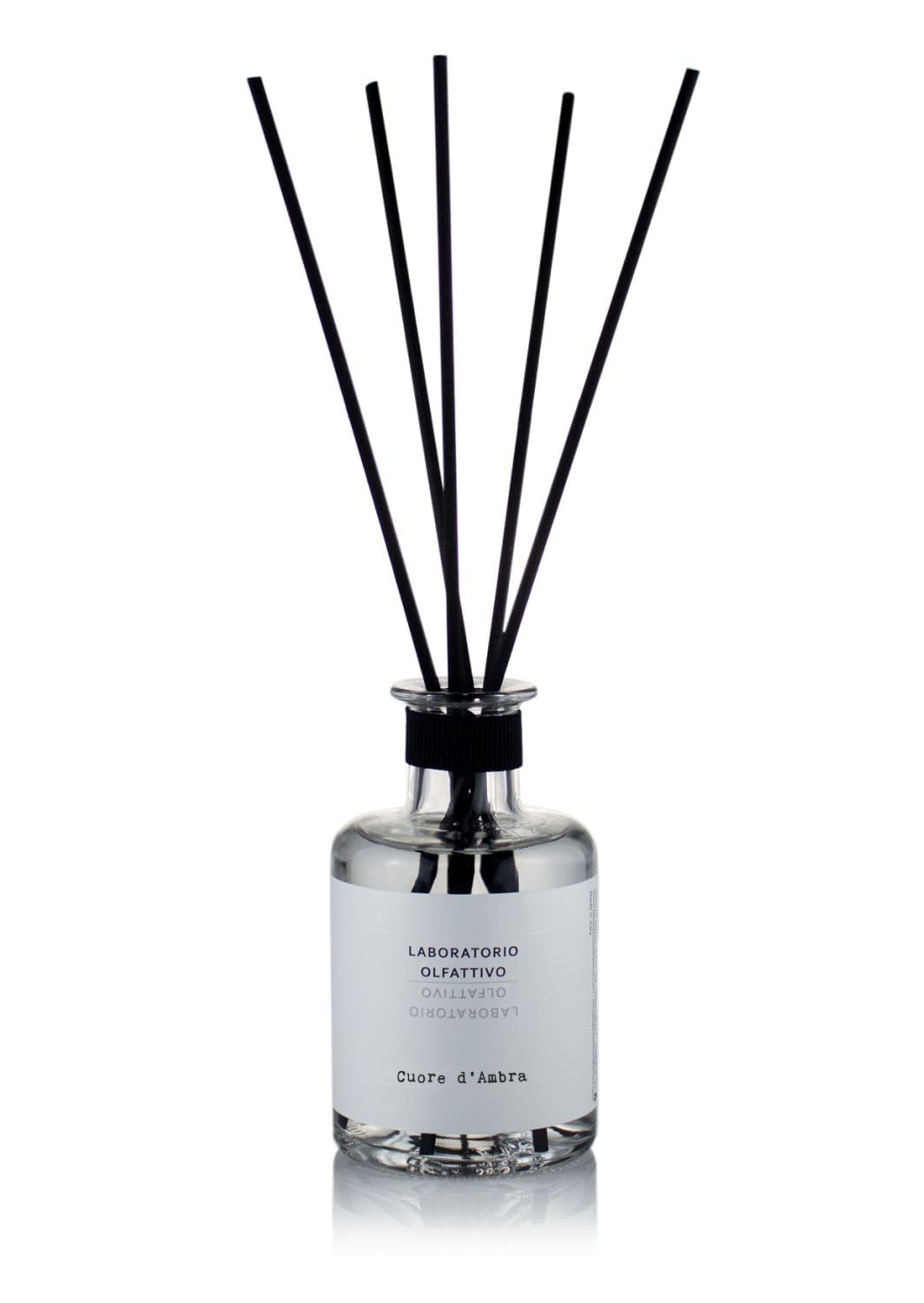 Premium Amber Scented Fragrance Diffuser - 200mL Essential Oil Reed Diffuser for Home, Office & Spa | Long-Lasting Aroma, Elegant Decor, Relaxing Ambience