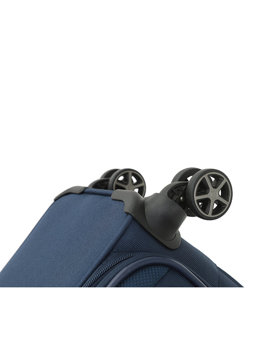 Tosca TCA720 Vega 21-Inch Small Spinner Luggage in Navy Blue - Perfect Carry-On for Business Travel & Weekend Getaways