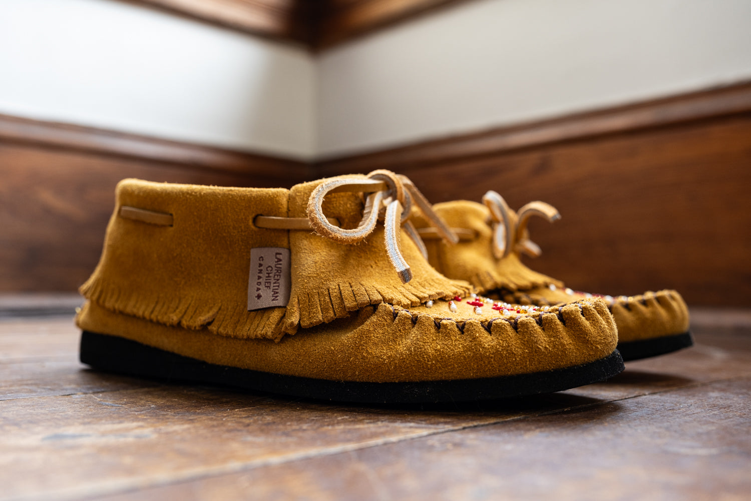 Women's Fringed Beaded Moccasin Shoes - Handmade Native American Style Soft Sole Comfort (Limited Edition) - Perfect for Boho Fashion, Festivals & Casual Wear