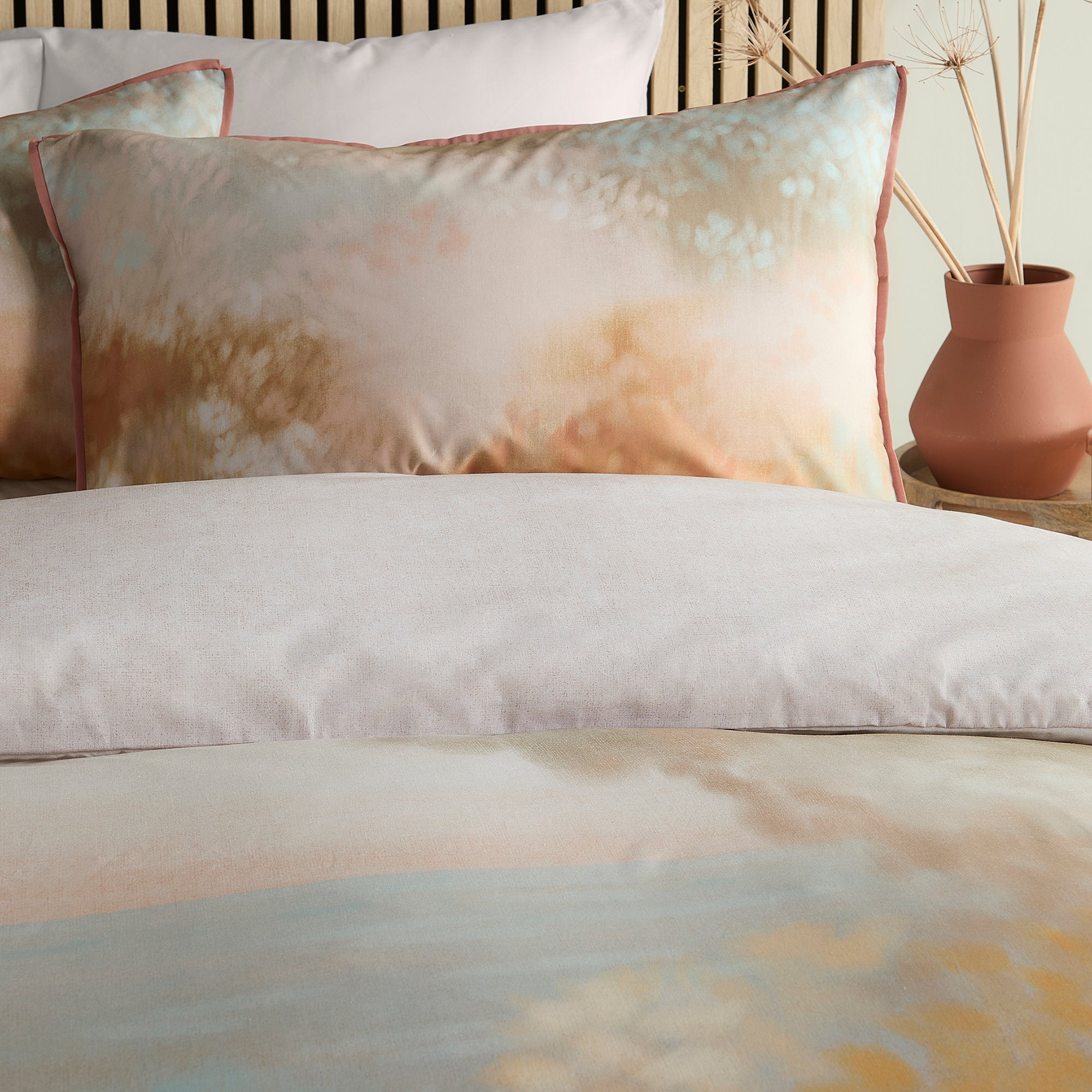 Appletree Loft Tuscany Duvet Cover Set - 100% Natural Cotton, Queen Size, Soft & Breathable Bedding for Cozy Bedroom Decor - Perfect for Master Bedrooms, Guest Rooms & Vacation Homes