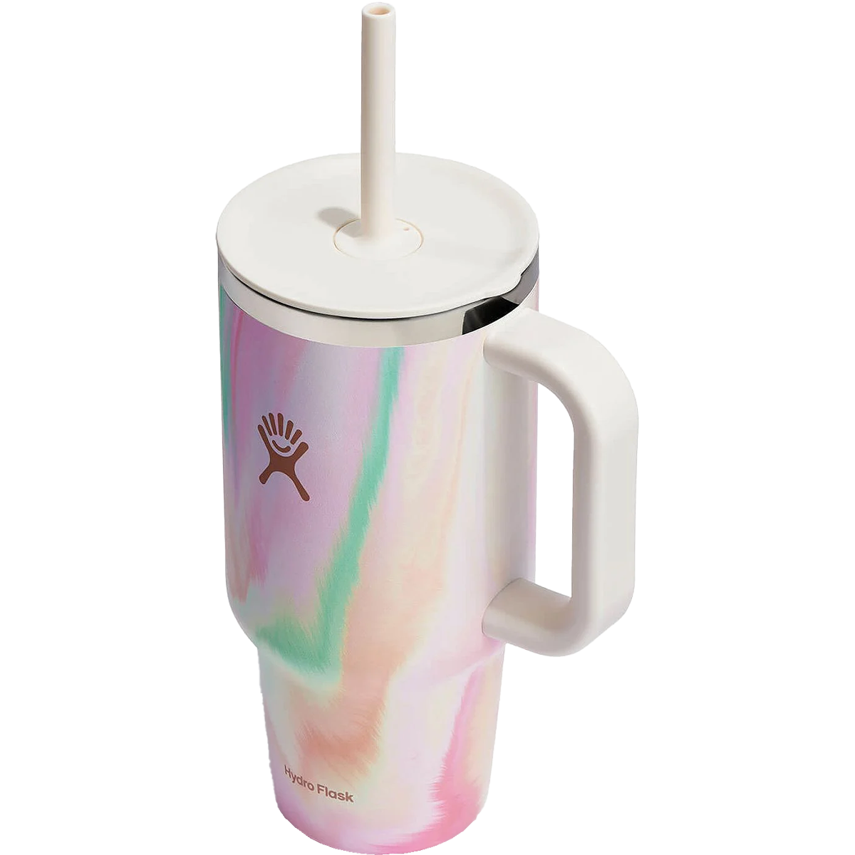 32 oz Insulated Stainless Steel Travel Tumbler with Lid & Straw - Leakproof Vacuum Mug for Hot & Cold Drinks - Perfect for Commuting, Camping, Office & Gym Use