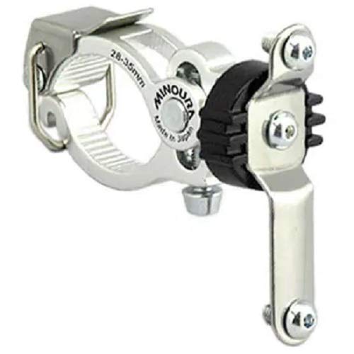 Minoura BH100S Bike Water Bottle Cage Holder - Fits 22mm to 29mm Seatposts - Perfect for Road Bikes, Mountain Bikes & Commuting
