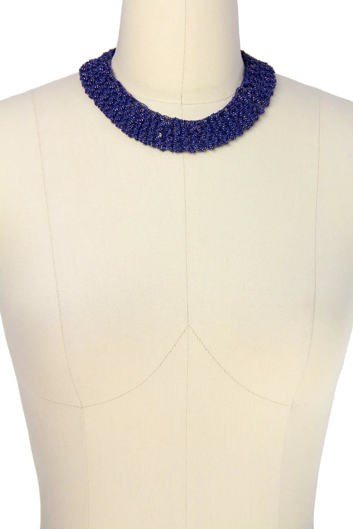 Handmade Crochet Chain Short Necklace for Women - Boho Chic Layering Jewelry for Everyday Wear & Casual Outfits