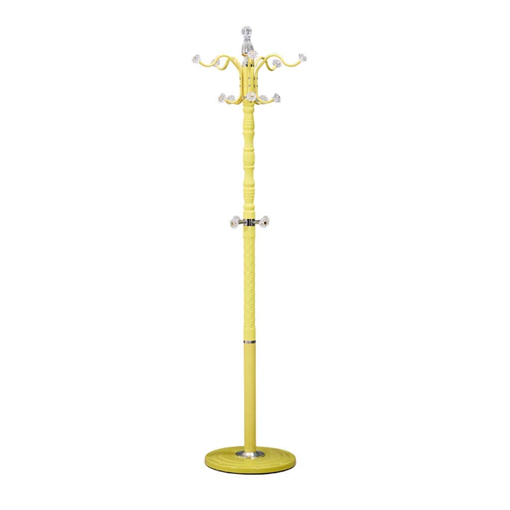 Iron Coat Rack Stand - Creative Bedroom & Living Room Hanger for Coats & Hats
