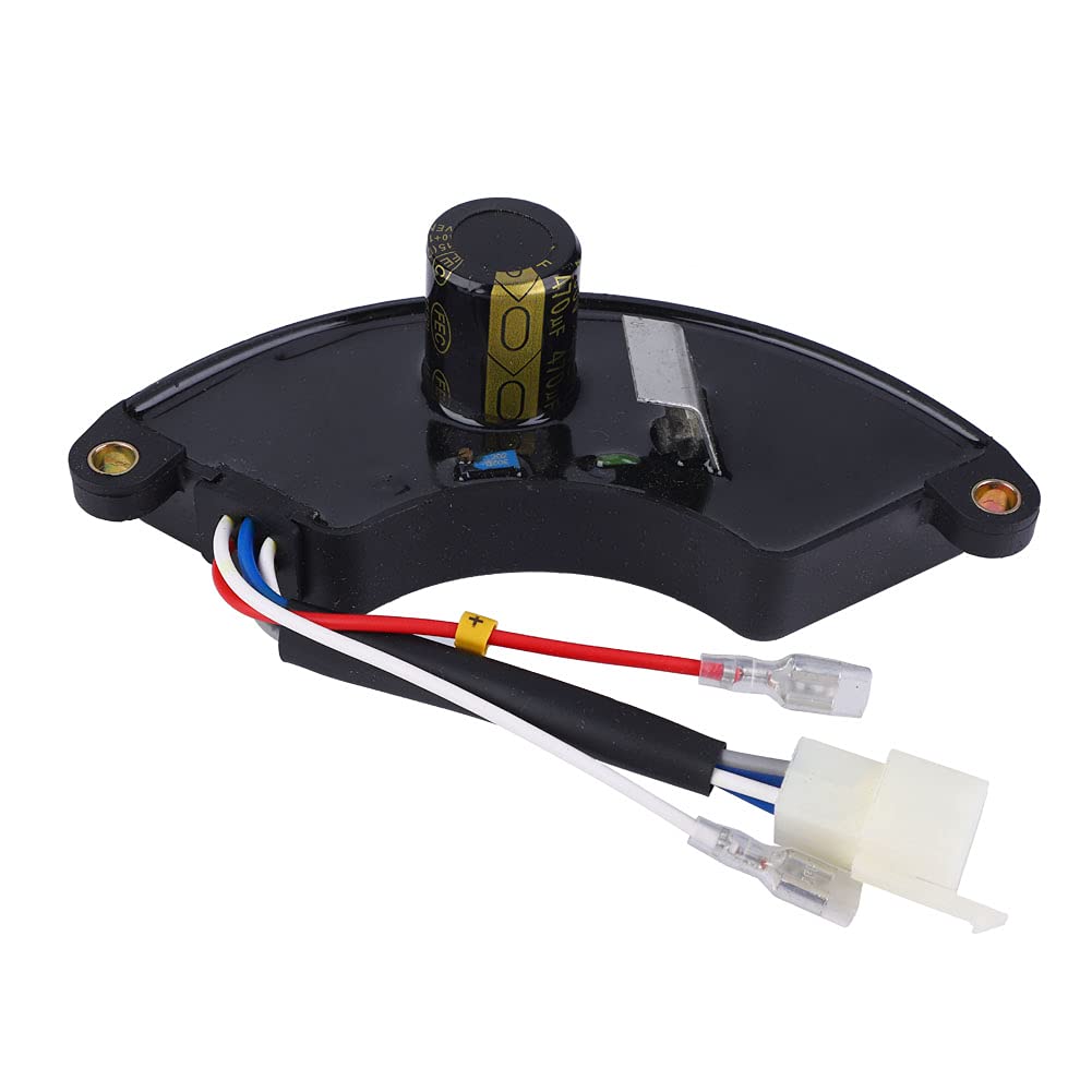 SOONHUA 5KW Single Phase AVR Automatic Voltage Regulator Controller for Generator Spare Parts - Stable Power Supply for Home, Workshop & Emergency Backup