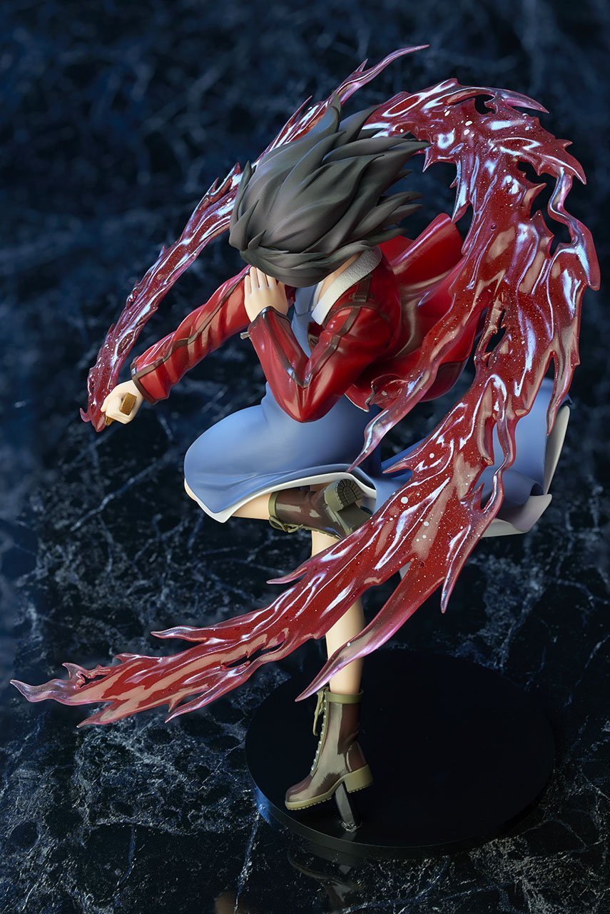 Aniplex The Garden of Sinners: Shiki Ryougi 1/7 Scale PVC Figure - Anime Collectible for Display & Home Decor