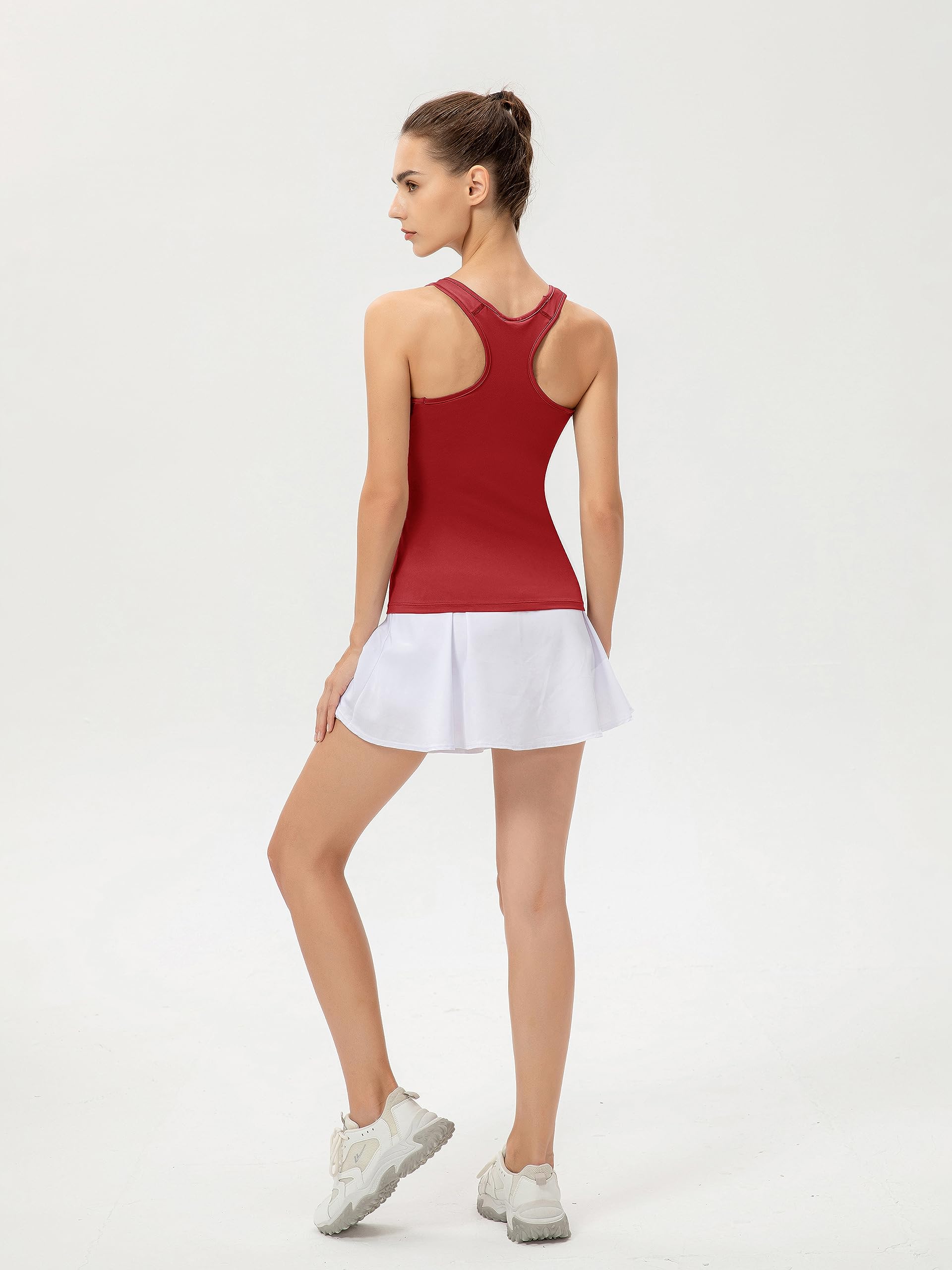 Women's Quick-Dry Compression Running Tank Top - Breathable Sleeveless Workout Shirt (2/3 Pack) | Gym, Yoga & Outdoor Sports Activewear