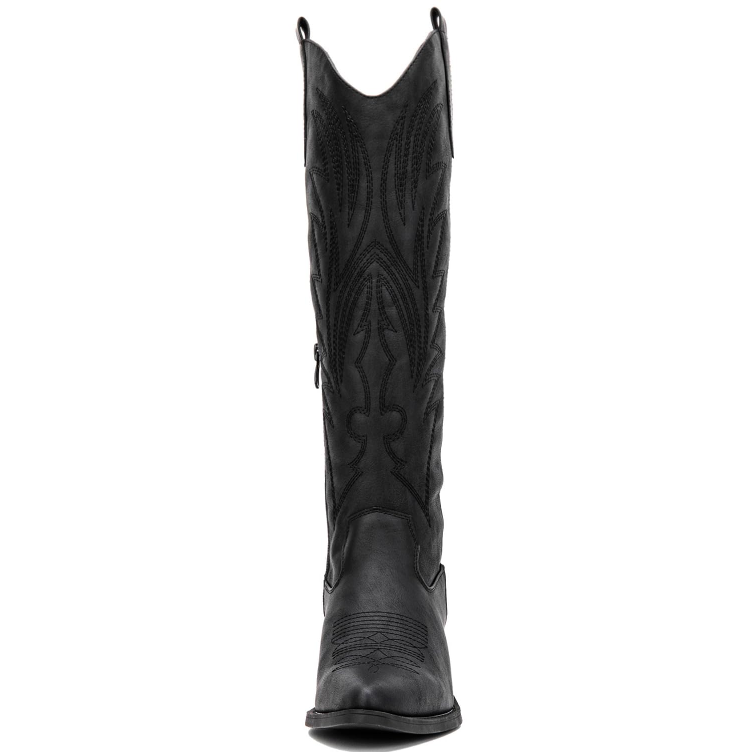 GLOBALWIN Women's Western Cowboy Cowgirl Embroidered Knee High Boots - Stylish Country Riding Boots for Rodeo, Line Dancing & Western Fashion